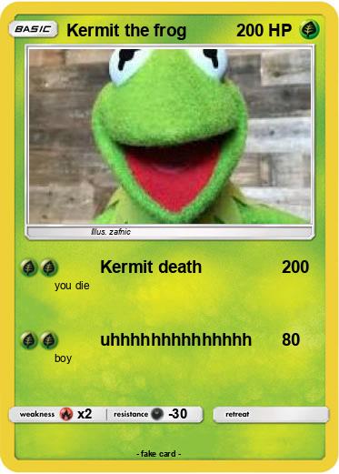 Pokemon Kermit the frog