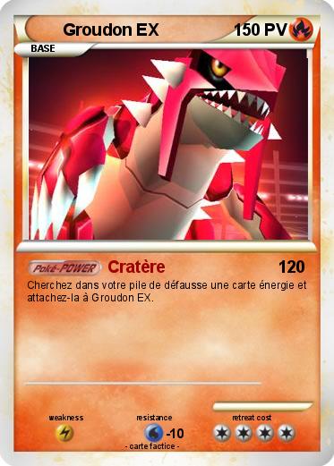 Pokemon Groudon EX
