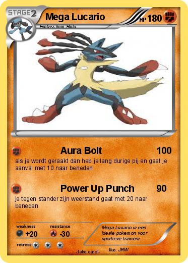 Pokemon Mega Lucario