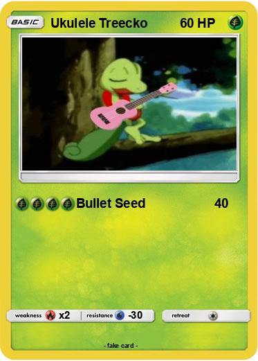 Pokemon Ukulele Treecko