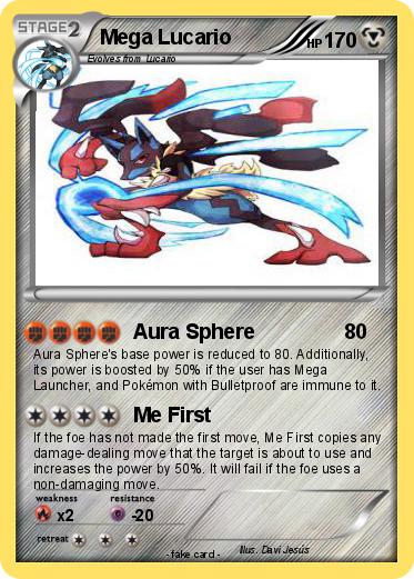 Pokemon Mega Lucario