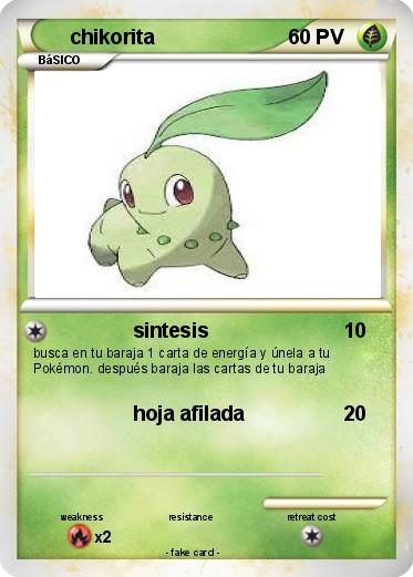 Pokemon chikorita