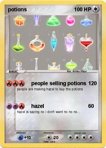 Pokemon potions