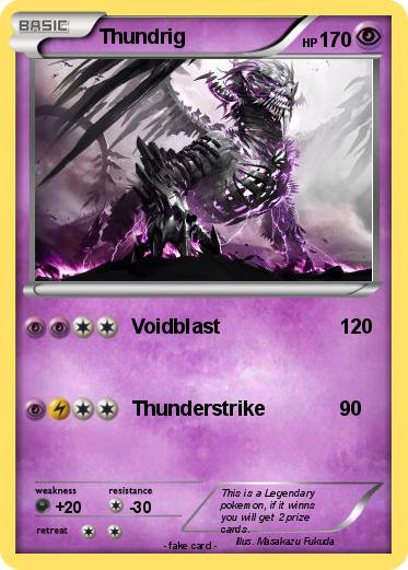 Pokemon Thundrig