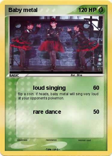 Pokemon Baby metal