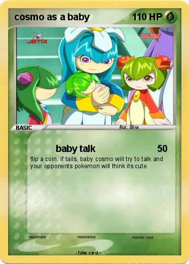 Pokemon cosmo as a baby