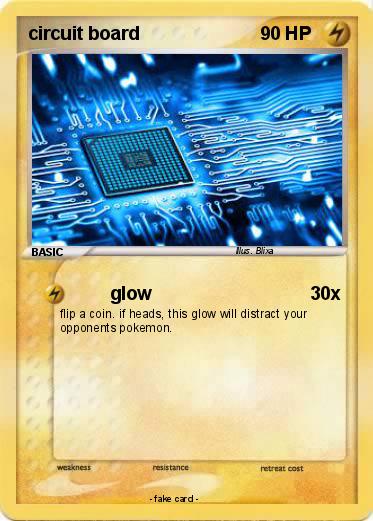 Pokemon circuit board