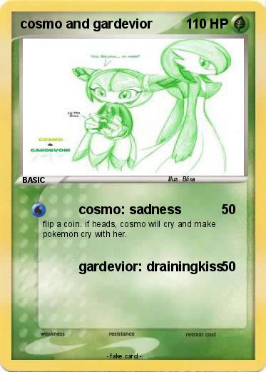 Pokemon cosmo and gardevior