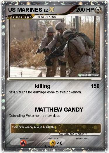 Pokemon US MARINES