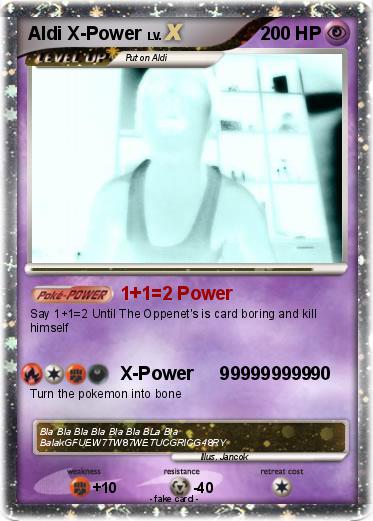 Pokemon Aldi X-Power