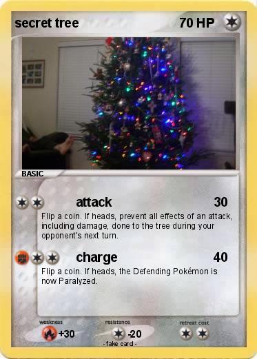 Pokemon secret tree