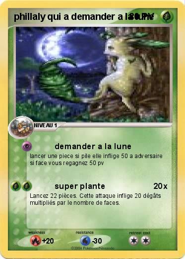 Pokemon phillaly qui a demander a la lune
