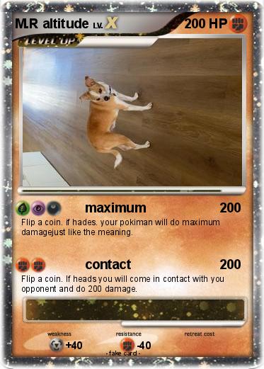 Pokemon M.R altitude