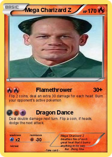Pokemon Mega Charizard Z
