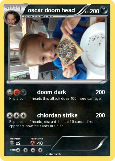 Pokemon oscar doom head