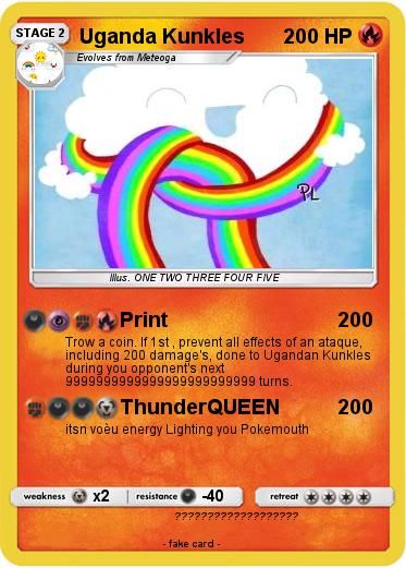 Pokemon Uganda Kunkles