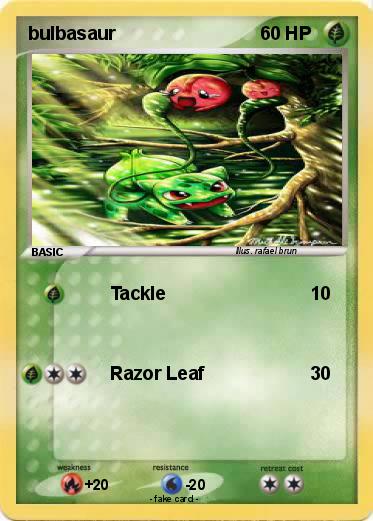 Pokemon bulbasaur