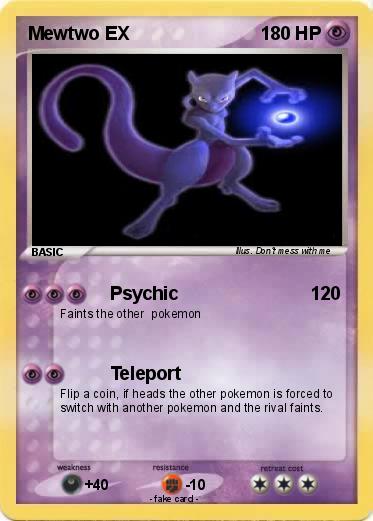 Pokemon Mewtwo EX