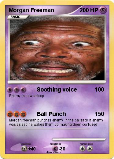 Pokemon Morgan Freeman