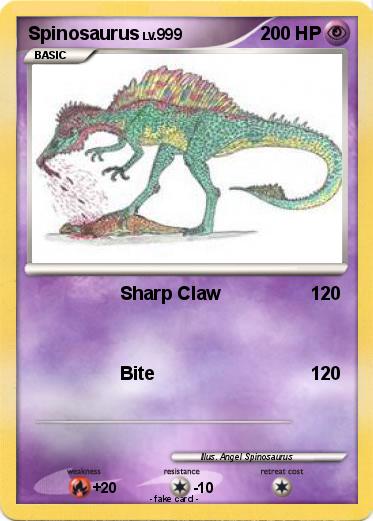 Pokemon Spinosaurus
