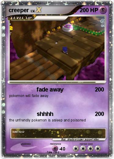 Pokemon creeper
