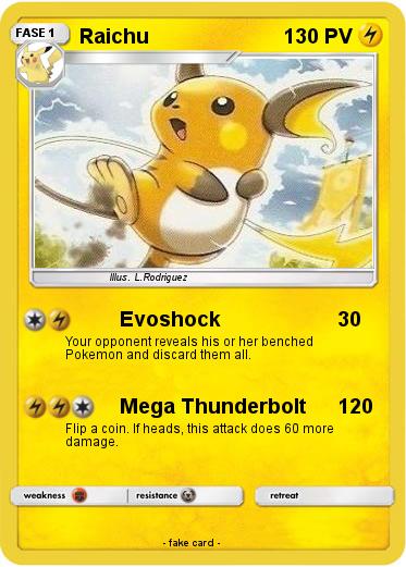 Pokemon Raichu