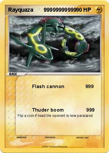 Pokemon Rayquaza       99999999999