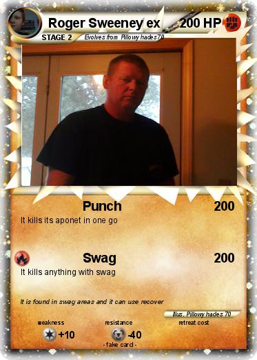 Pokemon Roger Sweeney ex