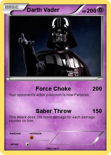 Pokemon Darth Vader