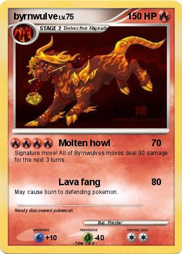 Pokemon byrnwulve