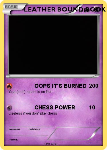 Pokemon LEATHER BOUND BOOK