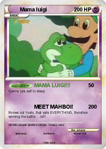 Pokemon Mama luigi