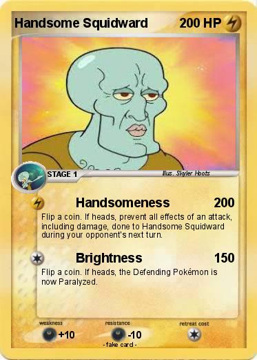 Pokemon Handsome Squidward