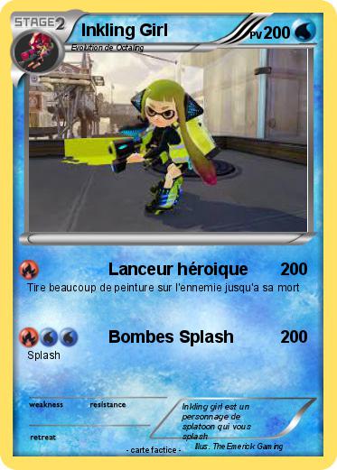 Pokemon Inkling Girl