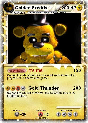 Pokemon Golden Freddy