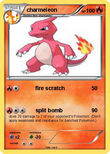 Pokemon charmeleon