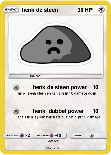 Pokemon henk de steen