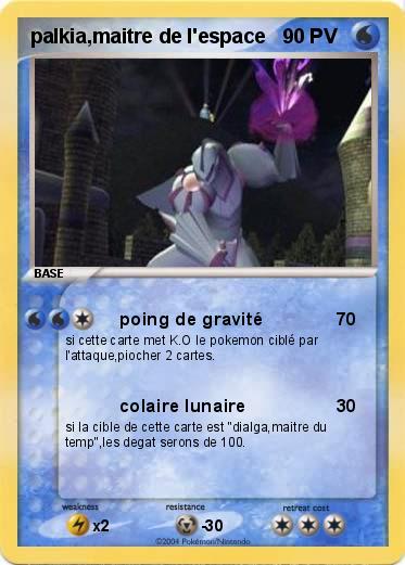 Pokemon palkia,maitre de l'espace