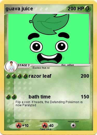 Pokemon guava juice