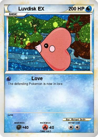 Pokemon Luvdisk EX