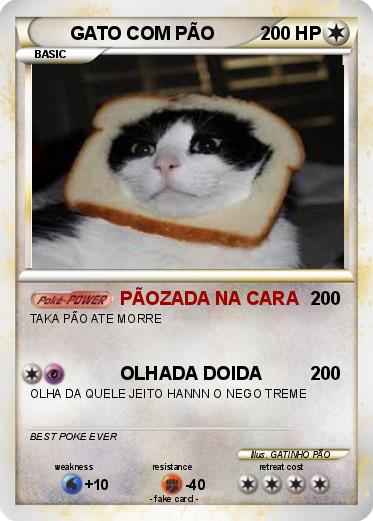 Pokemon GATO COM PÃO