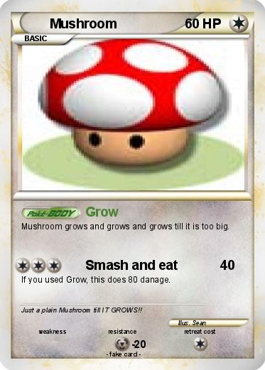 Pokemon Mushroom