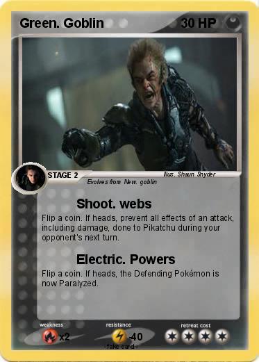 Pokemon Green. Goblin