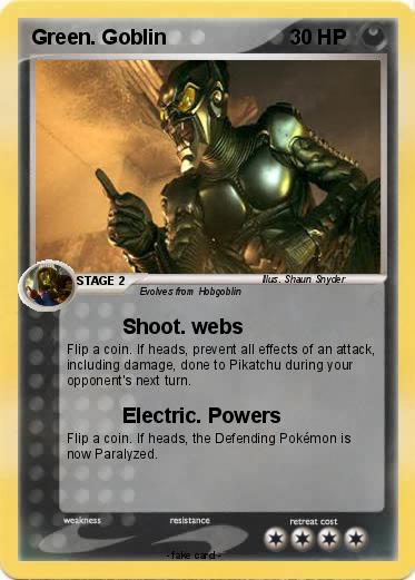 Pokemon Green. Goblin