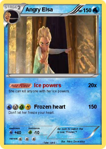 Pokemon Angry Elsa