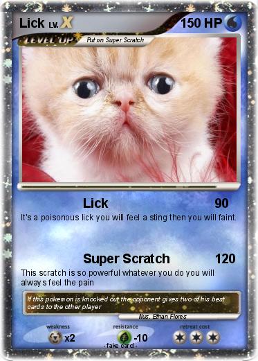 Pokemon Lick