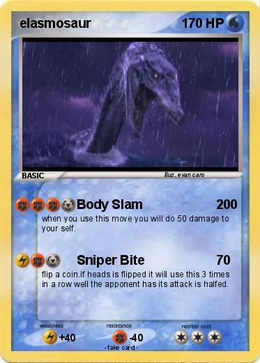 Pokemon elasmosaur