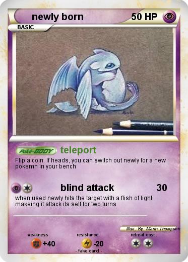 Pokemon newly born