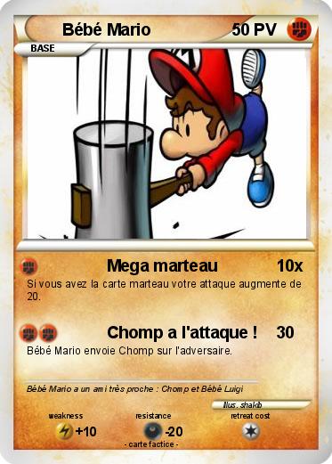 Pokemon Bébé Mario