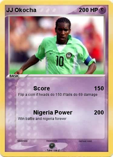 Pokemon JJ Okocha